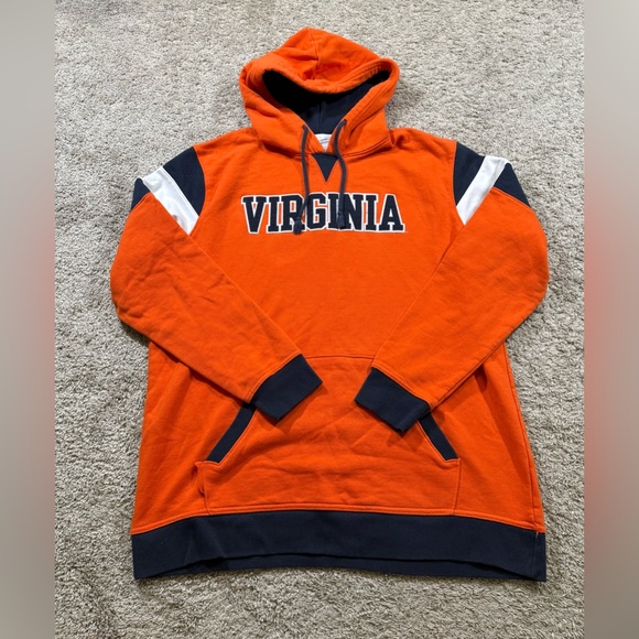 Champion University Of Virginia Cavaliers Heavyweight Hoodie NCAA Football 2XL - Picture 1 of 7